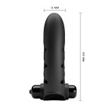 Silicone Vibrating Rabbit Finger Sleeve - Image 7