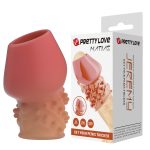 Studded Penis Sleeve With Holes