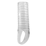 Spiral  Penis Sleeve With Pull Ring - Image 2