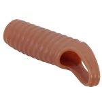 Spiral  Penis Sleeve With Pull Ring - Image 3