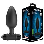 Mr.Play Silicone Vibrating Anal Plug