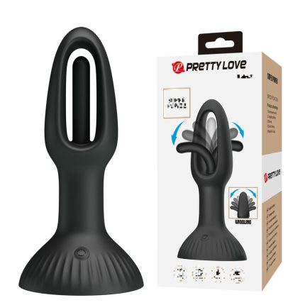 Prettylove Wiggling Anal Plug - Hubert