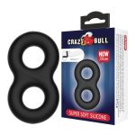 Crazy Bull Ultra-Soft 2in1 Silicone Cock Ring