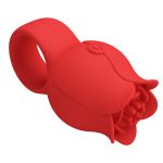 Prettylove Vibrating Rose Finger Ring - Image 3