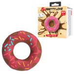 Prettylove Chocolate  Donut Cock Ring - Pink