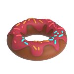 Prettylove Chocolate  Donut Cock Ring - Pink - Image 3