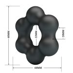 Crazy Bull Low Hardness Silicone Cock Ring - Image 13