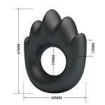 Crazy Bull Ultra-Soft Silicone Cock Ring - Crown - Image 2