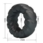 Crazy Bull Ultra-Soft Silicone Cock Ring - Tire - Image 5