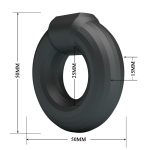 Crazy Bull Low Hardness Silicone Cock Ring - Image 20