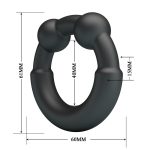 Crazy Bull Low Hardness Silicone Cock Ring - Image 2