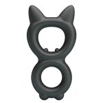 Crazy Bull Ultra-Soft 2in1 Silicone Cock Ring - Image 3