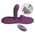 Prettylove Beaded Thrusting Heating Remote Dildo Grinder - Image 2