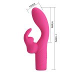 Prettylove Super Powerful Rabbit Vibrator - Elivia - Image 2