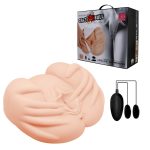 Vagina & Anal Lifelike Vibrating Ass