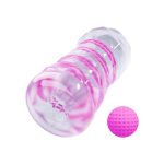 See Through Spiral Clear Masturbation Cup With Ball - Image 4