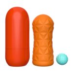 Victoria - Spiral Clear Masturbation Cup With Ball - Image 4