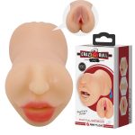 Dual Mouth & Vagina Pocket Masturbator - Image 6
