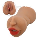 Dual Mouth & Vagina Pocket Masturbator