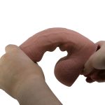 9.2" Lifelike Sliding Skin Realistic Dildo Built-in Keel - Image 4