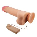 8.5" Lifelike Slide Skin Vibrating Realistic Dildo - Image 3