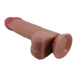 8.1" Lifelike Sliding Skin Realistic Dildo Built-in Keel - Image 3