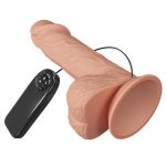 8.1" Vibrating Slide Skin Realistic Dildo - Image 3