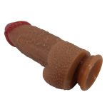 Prettylove 8.6" Brown Realistic Dildo - Image 4