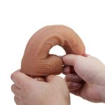 8.1" Super Soft Liquid Silicone Realistic Dildo - Lisle - Image 3