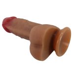 6.8" Super Soft Liquid Silicone Realistic Dildo - Curtis - Image 3