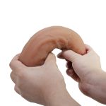 9.1" Super Soft Liquid Silicone Realistic Dildo - Najm - Image 4