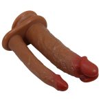 Suction Base Vibrating Double End Dildos - Image 3