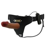 6.9" Vibrating Dildo Strap On Harness - Image 2
