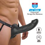 6.6" Wearable Penis Extension Strap On Harness - Image 2