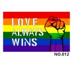 D700 Love & Peace Gay Pride Flag - Image 10