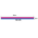 D708 LGBT Rainbow Ribbon 90*5cm-10pcs - Image 4