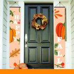 D711 Happy Fall Thanks Giving Door Banner - Image 8