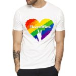Gay Love Rainbow T Shirt - Image 7