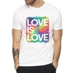 Gay Love Rainbow T Shirt - Image 12