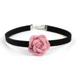 N304 14pcs Pink Lady Floral Collars - Image 8