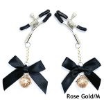 Hollow Lantern Bell Bow Nipple Clamp - Image 2