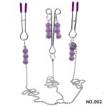 Beaded U Shape Nipple Clit Clip - Image 2
