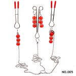 Beaded U Shape Nipple Clit Clip - Image 5