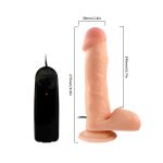 6.9" Vibrating Realistic Dildo - Image 2
