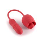 Pleasure Luxury Double-Ended Rose Vibrator - Image 2