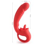 Pleasure Luxury G-Spot and Clitoral Licker Vibrator - Image 2