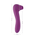 Pleasure Luxury Travel Double Ended Suction Vibrator - Image 2