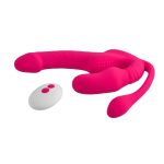 Pleasure Luxury Double Duty Remote Control Strapless Strap-on - Image 2