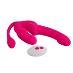 Pleasure Luxury Double Duty Remote Control Strapless Strap-on - Image 4
