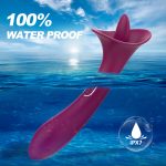 Tara Licking Double Penetration Vibrator - Image 8